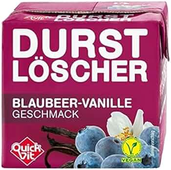 Durstlöscher Blaubeer-Vanille 500ml