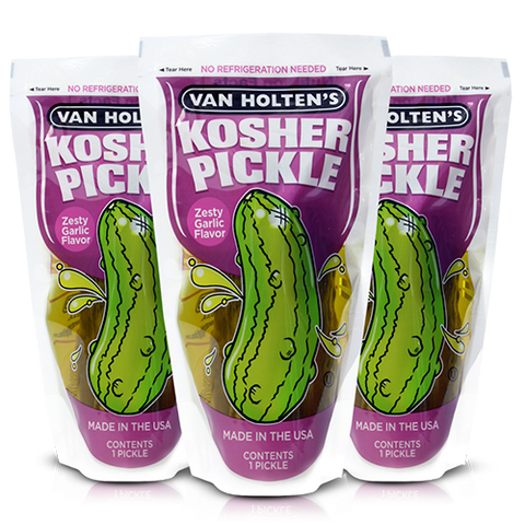 Van Holten's Jumbo Kosher Pickle Zesty Garlic 140g