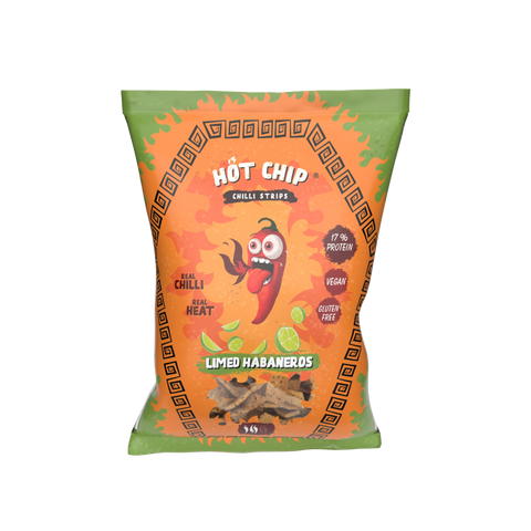 Snack Hot Chip Limed Habaneros 80g