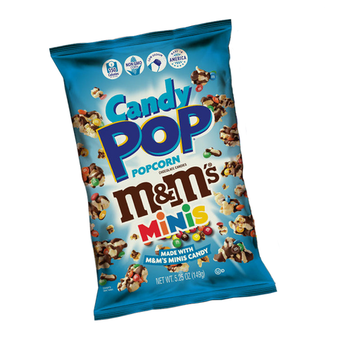 Candy Pop Popcorn M&M's 149g (MHD: 27.06.2024)