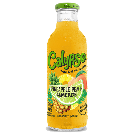 Calypso Pineapple Peach Lemonade 473ml