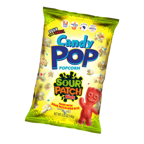 Candy Pop Popcorn Sour Patch 149g (MHD: 27.01.2024)