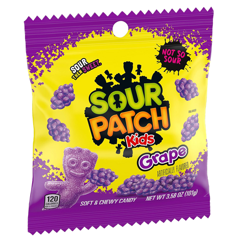 Sour Patch Kids Grape 102g (MHD: 20.02.2024)