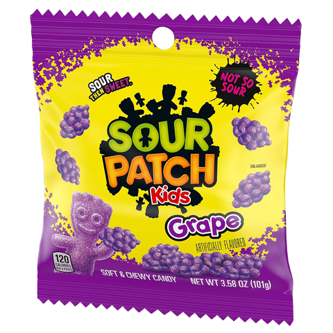 Sour Patch Kids Grape 102g (MHD: 20.02.2024)