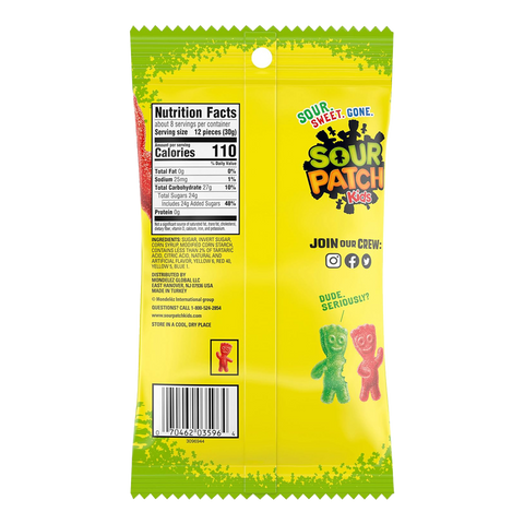 Sour Patch Kids Original 102g (MHD: 08.06.2024)