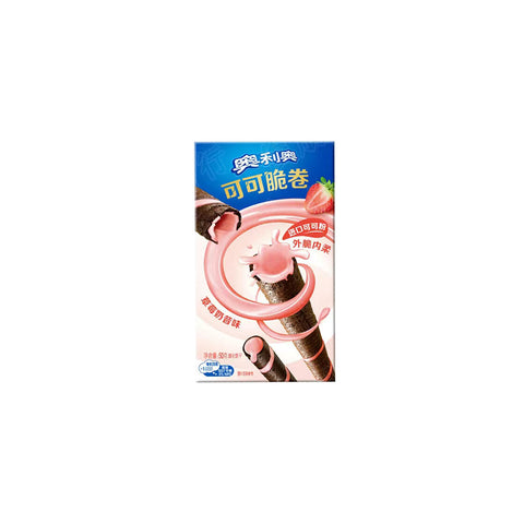 Oreo Cocoa Crisp Roll Strawberry 50g