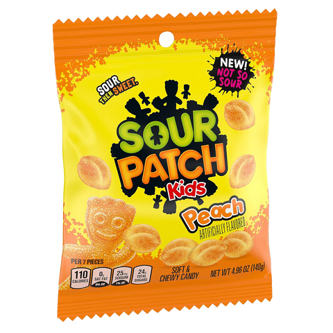 Sour Patch Kids Peach 141g (MHD: 05.04.2024)