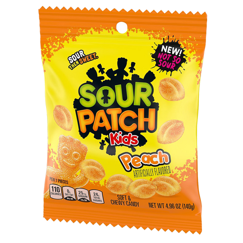 Sour Patch Kids Peach 141g (MHD: 05.04.2024)