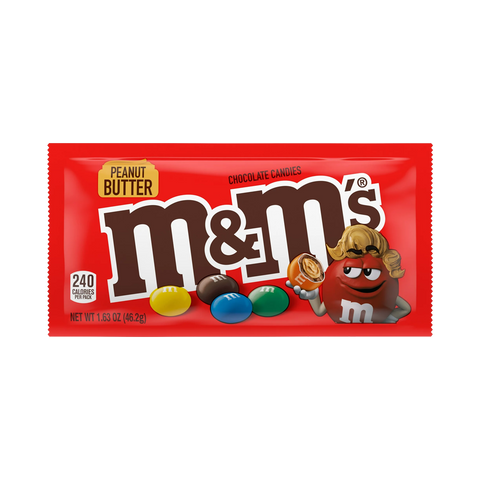 M&M's Peanut Butter 46g (MHD: 30.06.2024)